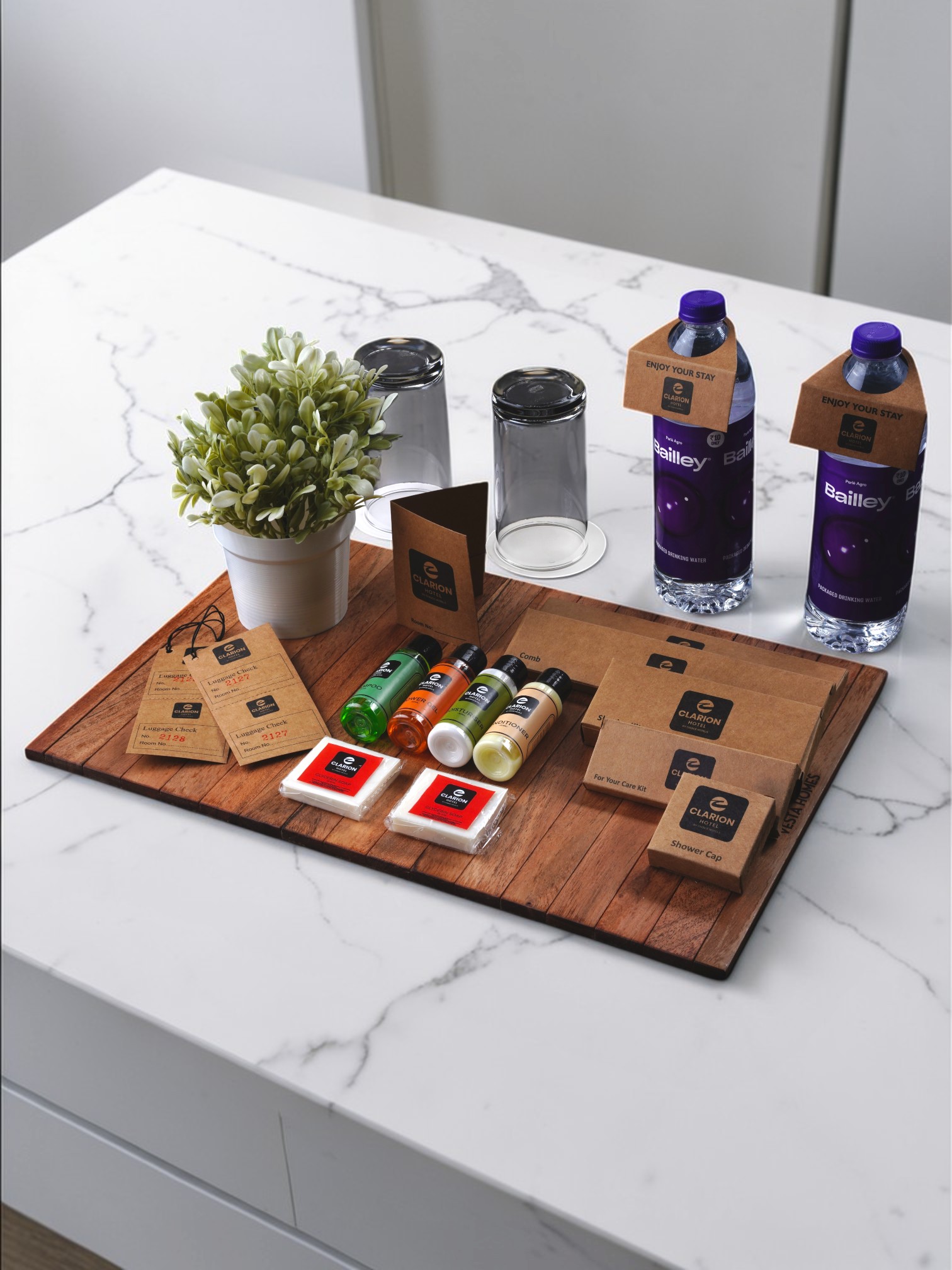 Luxury hotel amenities 1